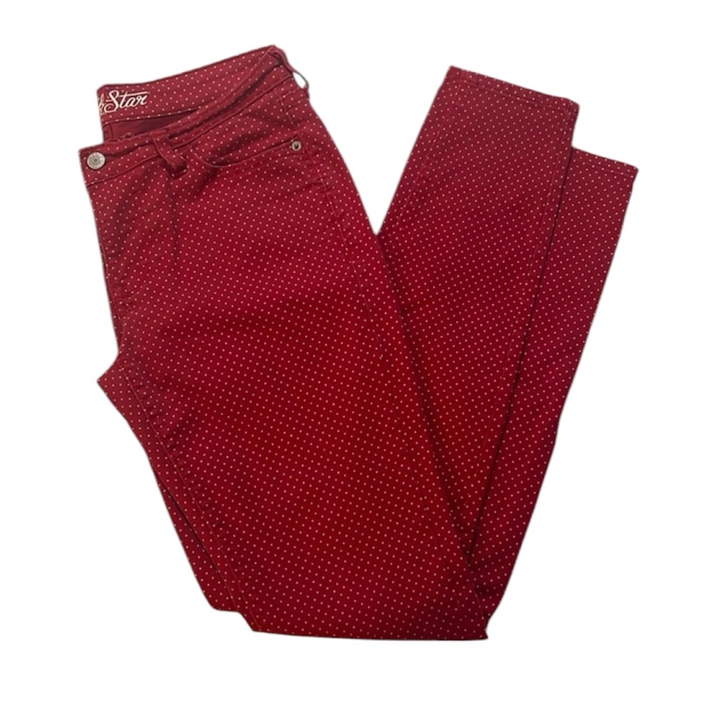 Old Navy Red Polka Dot Pants